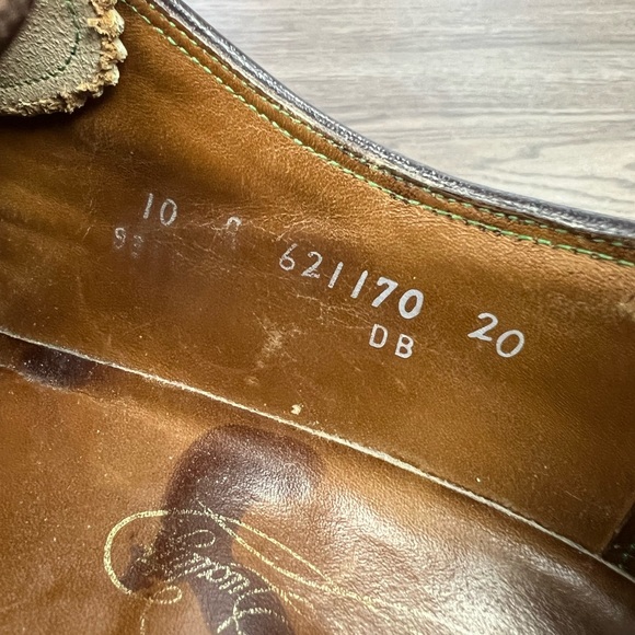 Florsheim Imperial 93602 Walnut Pebble Grain Wingtips 10 A main image 11